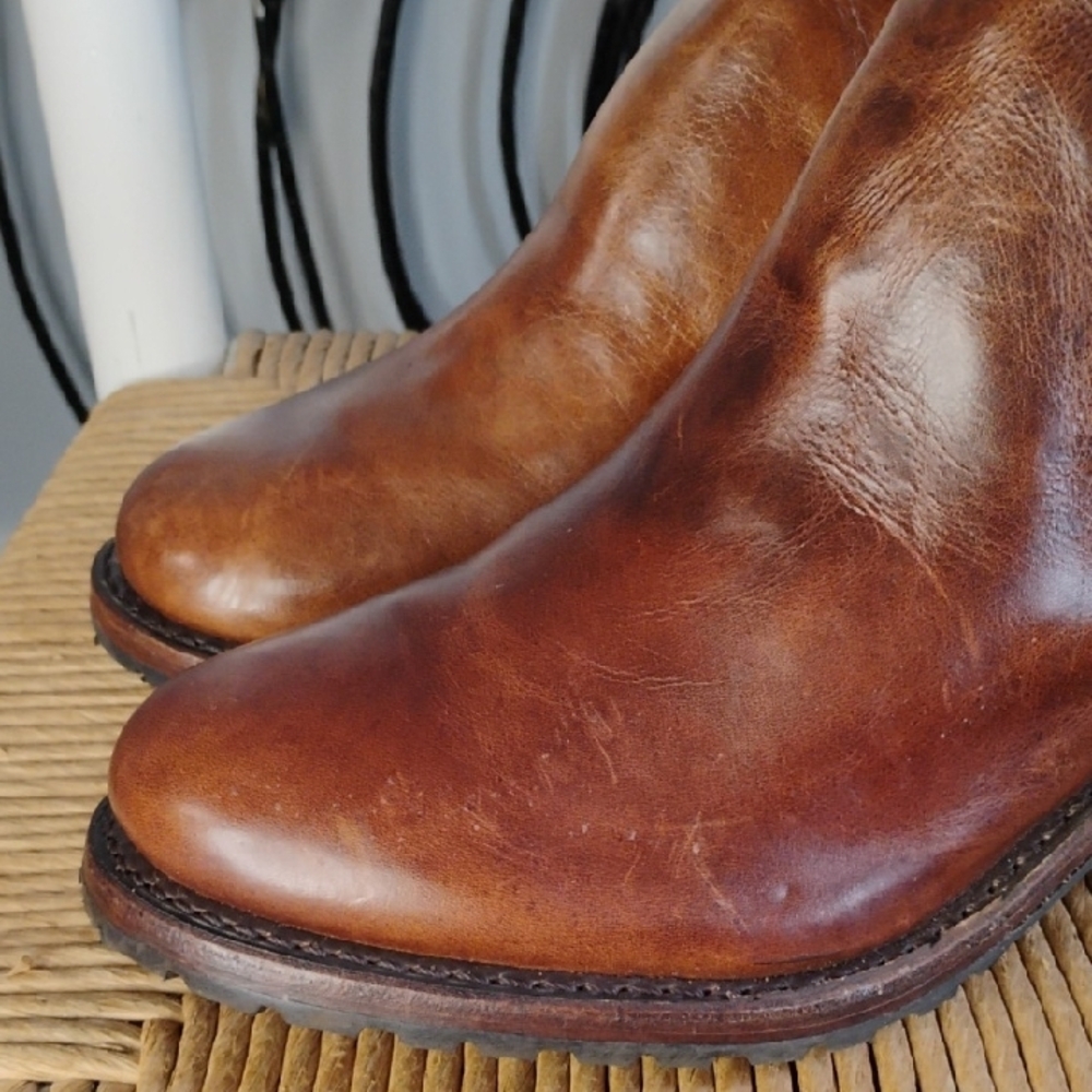 Frye Sabrina Chelsea Leather Ankle Boots - Picture 2 of 15